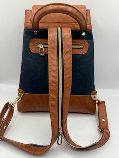Daytripster Backpack - Navy + Brown