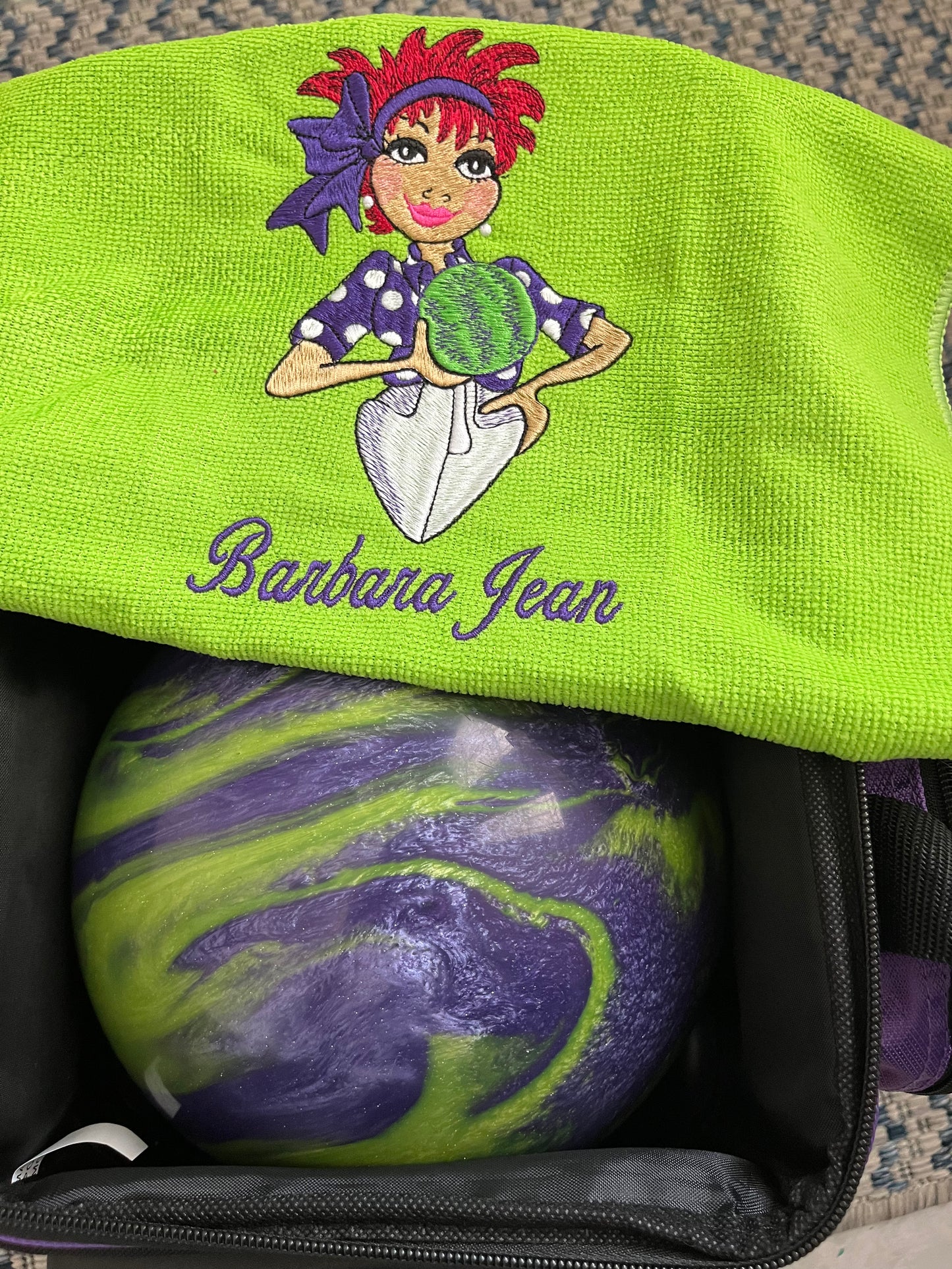 Customized Bowling Hand Towel