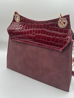 Deep Red Aurora Handbag