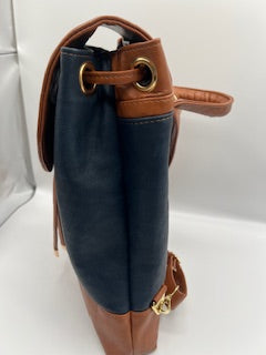 Daytripster Backpack - Navy + Brown