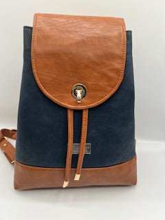 Daytripster Backpack - Navy + Brown