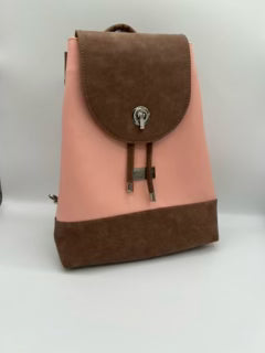 Daytripster Backpack - Orange + Brown