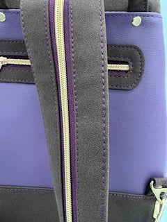Daytripster Backpack - Purple + Chocolate Brown