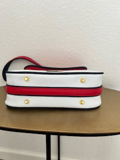 Eve Handbag - Red, White + Blue