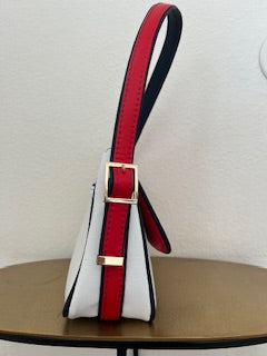 Eve Handbag - Red, White + Blue
