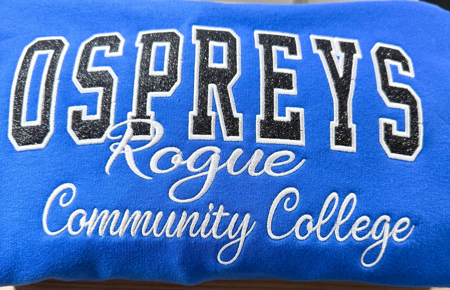 Blue Rogue Community College Varsity Hoodie