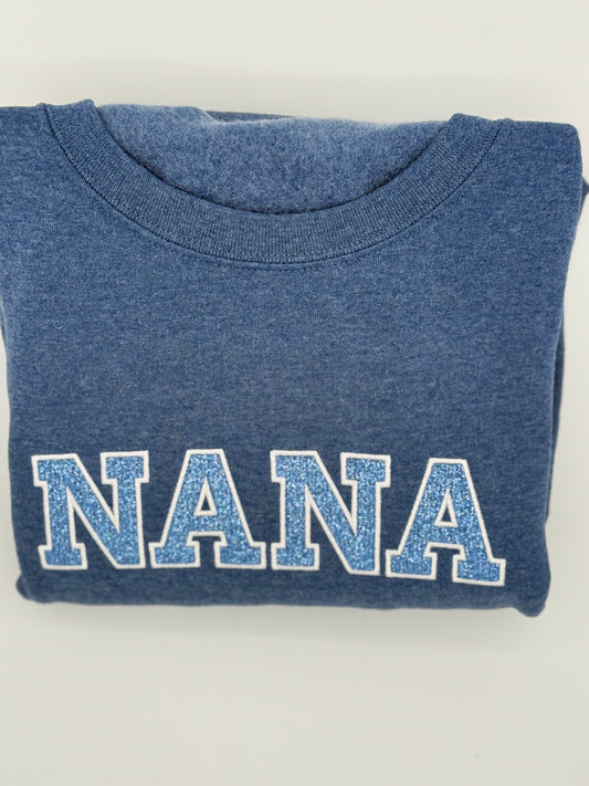 Nana - Heathered Blue