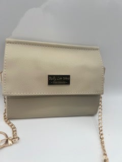 The Janine Clutch - Cream